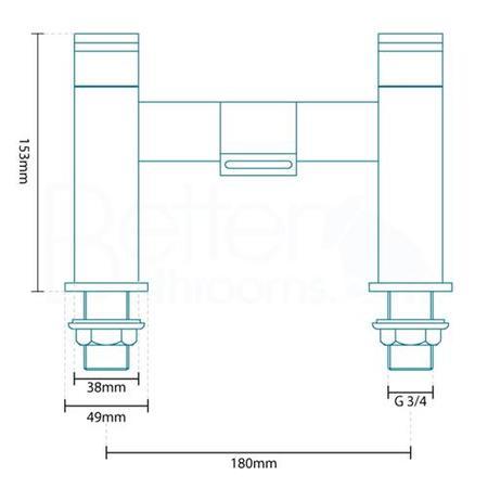 Delph Basin Mixer and Bath Filler Tap Pack