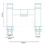 Delph Basin Mixer and Bath Filler Tap Pack