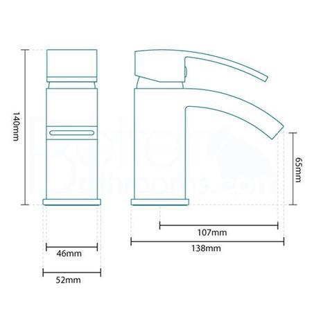 Delph Basin Mixer and Bath Filler Tap Pack