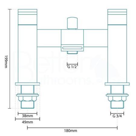 Delph Basin Mixer and Bath Shower Mixer Tap Pack