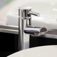 GRADE A1 - Deluxe Extended Basin Mixer Tap - Peru Range
