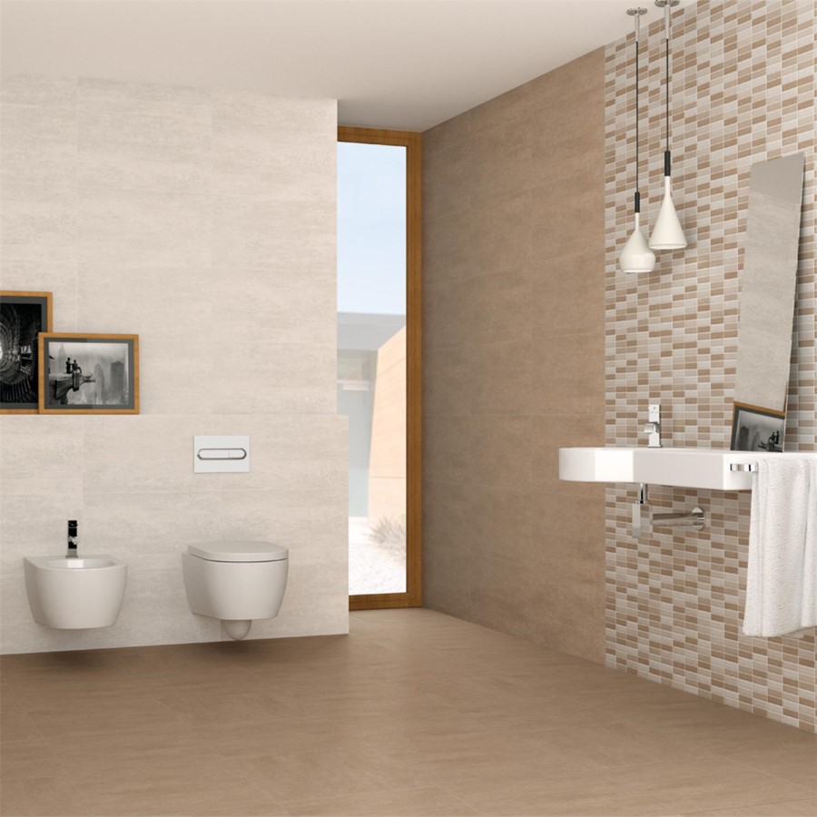 Mr Serpal Beige Linea Wall Tile