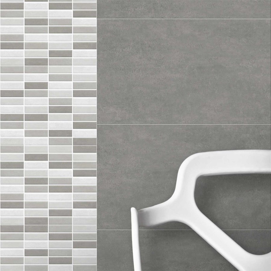 Mr Serpal Gris Linea Wall Tile