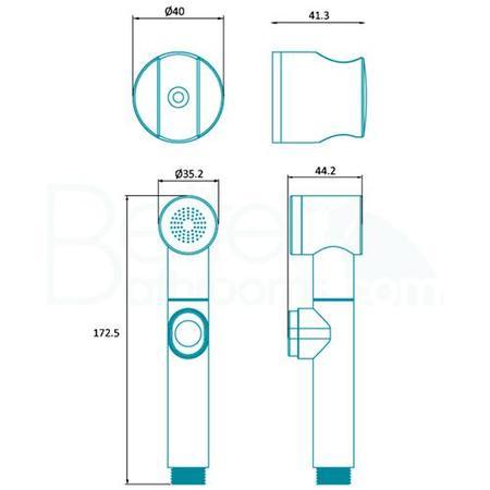 RF Series Luxury Douche Kit