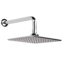 Square 200mm Rain Shower Head & Wall Arm Square 200mm Rain Shower Head & Wall Arm