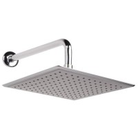 Square 250mm Rain Shower Head & Wall Arm Square 250mm Rain Shower Head & Wall Arm