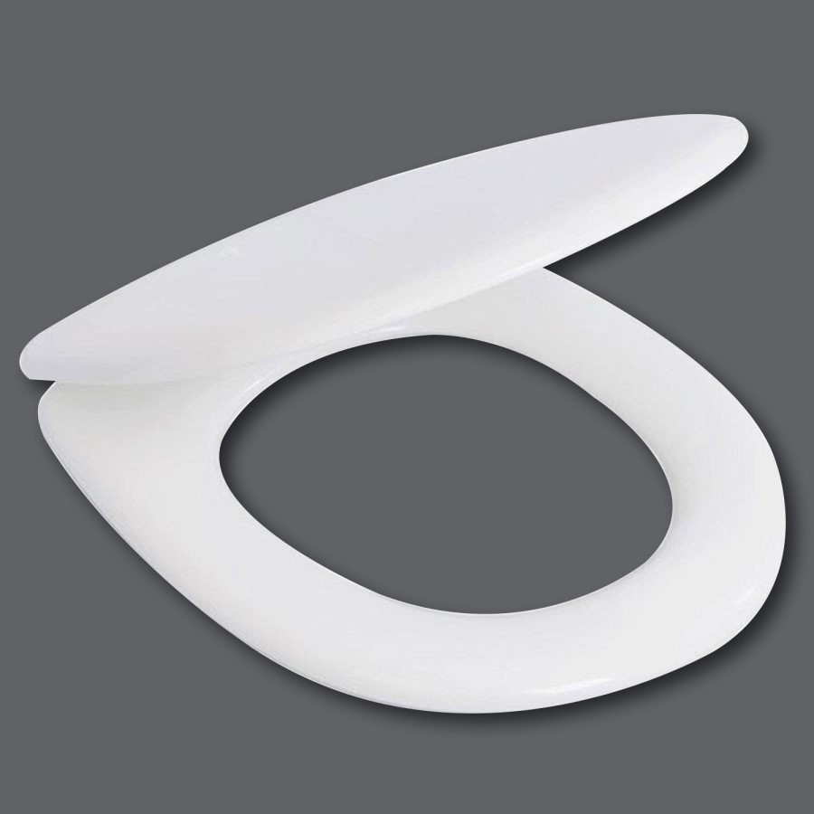 White Economy Toilet Seat
