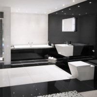 Absolute Black Polished Porcelain Wall/Floor Tile box of 8