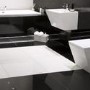 Absolute Black Polished Porcelain Wall/Floor Tile box of 4