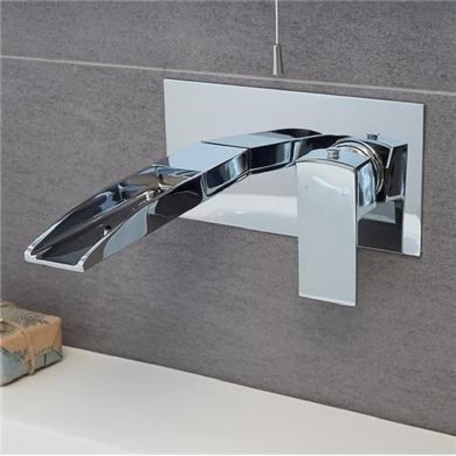 GRADE A1 - Waterfall Wall Mounted Basin Mono - Tabor Range