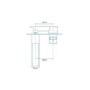 Wall Mounted Chrome Mono Waterfall Basin Mixer Tap - Tabor