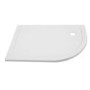 Offset Quadrant Right Hand Low Profile Shower Tray 1200 x 800mm - Ultralite