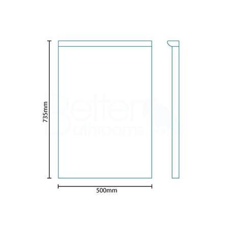 Magnum Illuminated LED Mirror 730.5(H) 500(W)