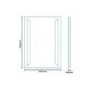 Atomic Illuminated LED Mirror 700H 500W 40D