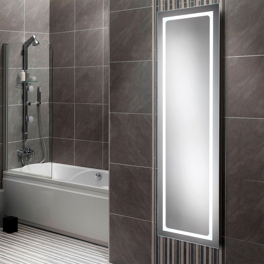 Illuminated LED Mirror 420 x 1400 - Zeus Range