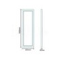 Illuminated LED Mirror 420 x 1400 - Zeus Range