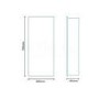 Sapphire Mirrored Cabinet 700(H) 300(W) 145(D)