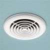 GRADE A1 - Cyclone Inline White Non-Illuminated Wet Room Fan