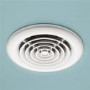 GRADE A1 - Cyclone Inline White Non-Illuminated Wet Room Fan
