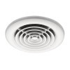 GRADE A1 - Cyclone Inline White Non-Illuminated Wet Room Fan