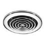 Cyclone Inline Chrome Wet Room Fan 