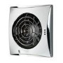 Hush Timer Humidity Chrome Fan 