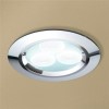 Cool White Chrome LED Recessed Ceiling Light 