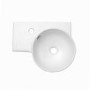 Strava Cloakroom Strava Right Hand Wall Mounted Basin