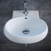 Wall Hung Cloakroom Basin - Paolo Range