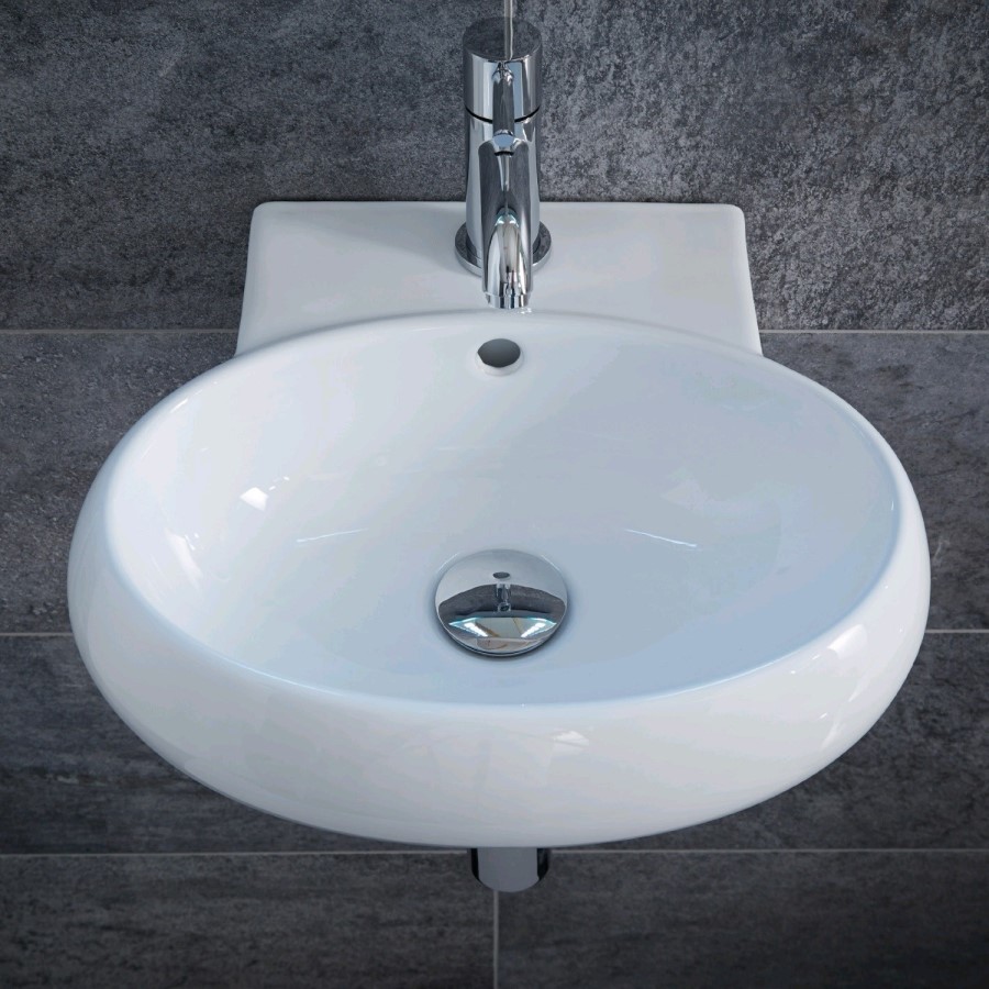 Wall Hung Cloakroom Basin - Paolo Range
