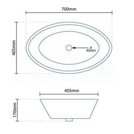 Atlantis Countertop Basin