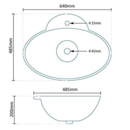 Angel Countertop Basin