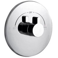 Premium Concealed Dual Control Shower Valve with Diverter - Doriano Range