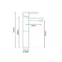 Annabella Premium Extended Basin Mixer Tap