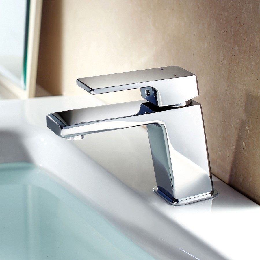 GRADE A2 - Premium Basin Mixer Tap - Serrato Range
