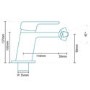 GRADE A1 - Serrato Premium Bidet Mixer