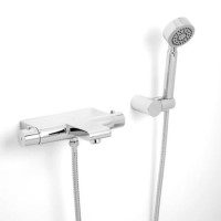 Montroc Premium Wall Mounted Thermostatic Bath Shower Mixer 