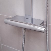 GRADE A1 - Montroc Premium Exposed Thermostatic Shower Mixer