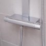 Montroc Premium Rigid Riser Shower Rail Kit with Dual Valve 