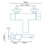 Premium Wall Mounted Thermostatic Bath Shower Mixer - Vitalia Range