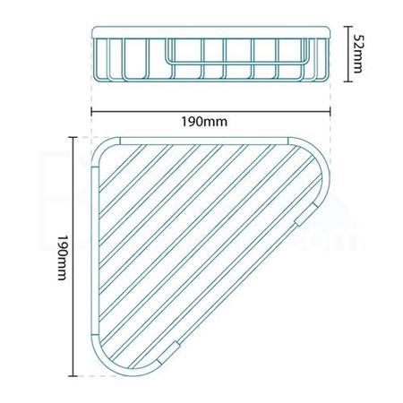 Tria Premium Deep Corner Basket