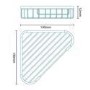 Tria Premium Deep Corner Basket