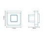 Avant Premium Cubic Tumbler & Holder