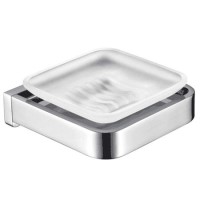 Avant Premium Cubic Soap Dish & Holder