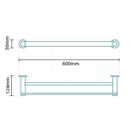 Riverno Premium Double Towel Rail