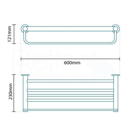 Riverno Premium Double Towel Rack