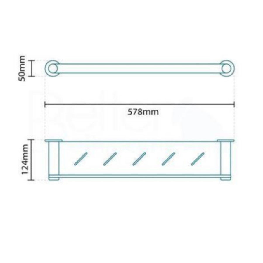 Riverno Bathroom Storage Shelf