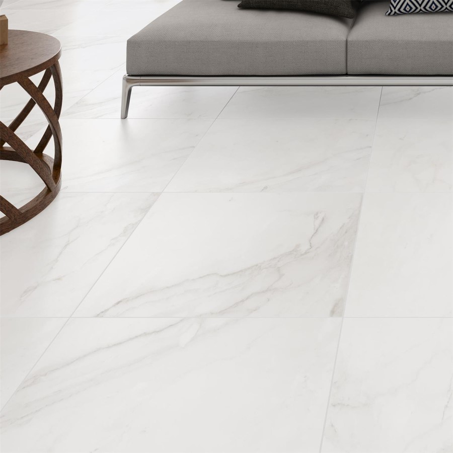Oporto Carrara Glazed Porcelain Wall/Floor Tile