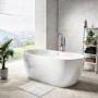 GRADE A1 - Freestanding Double Ended Bath 1650 x 750mm - Lisbon
