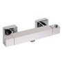 Square Thermostatic Bar Shower Valve - Larkin Range
